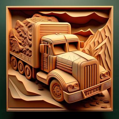 3D модель Гра симулятор вантажівки 19 (STL)